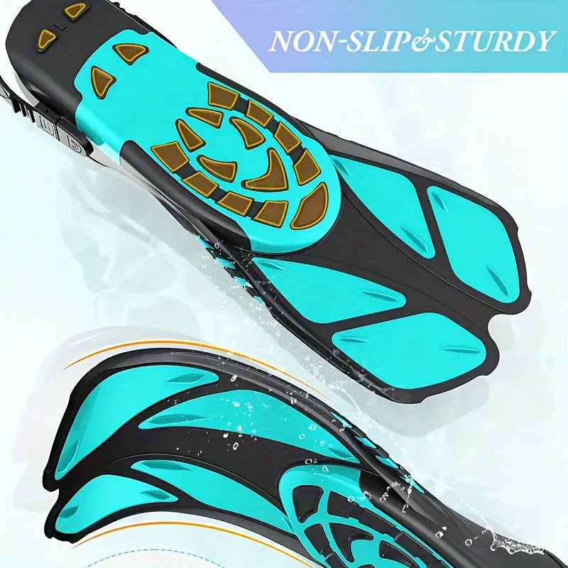 Adjustable Snorkel Fins Short – Open Heel