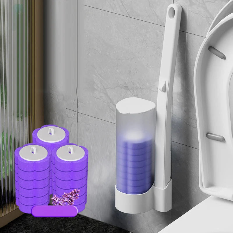 Disposable Toilet Brush for Bath & WC