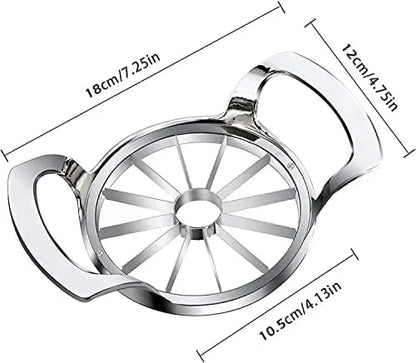 Apple Slicer Stainless Steel – 12 Slices & Core Remover