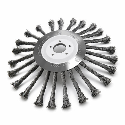 Carbon Steel Wire Brush Trimmer Head (Universal Fit)