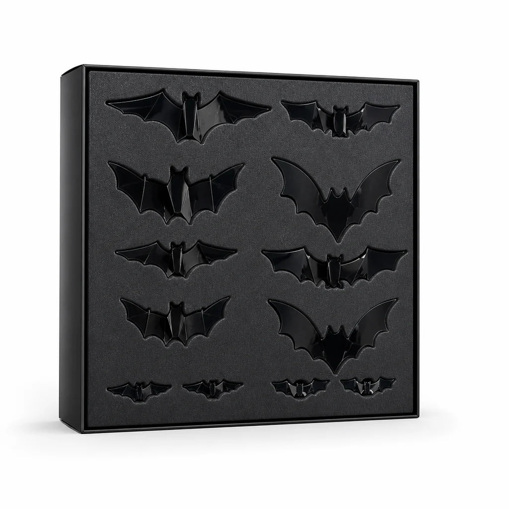 3D Flying LED Self-Adhesive Bat Wall Lamps (Multi-Piece Set)