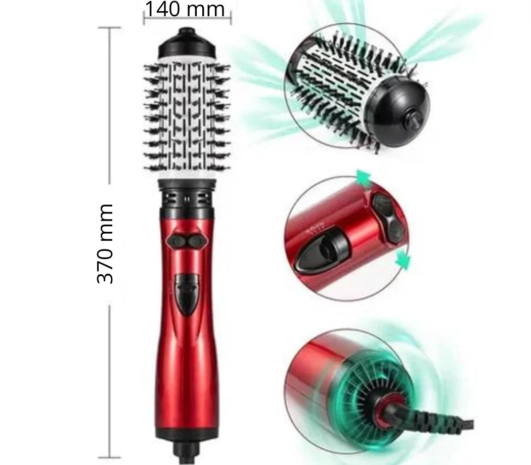 InstaGloss 3-in-1 Hot Air Brush Hair Styler