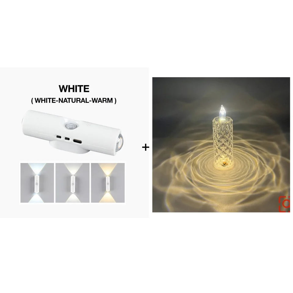 GlowAura™ — Transform dark rooms into radiant cozy oases with magical color variety and smart motion detection