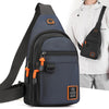 Waterproof Shoulder Bag with Multiple Compartments