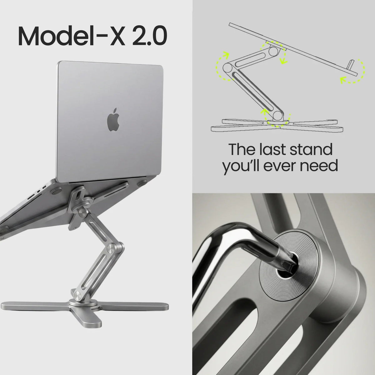 STXND Model-X 2.0 Aluminum Laptop Stand