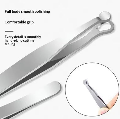 Nose Hair Scissors Stainless Steel with Rounded Tip