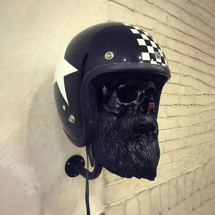 SkullGuard™ — Attract all eyes with a fearless, rock-solid helmet display