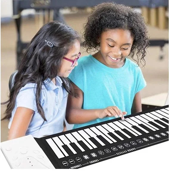 FlexiKeys™ Roll-Up Piano — Play Your Music Freely, Anywhere and Anytime