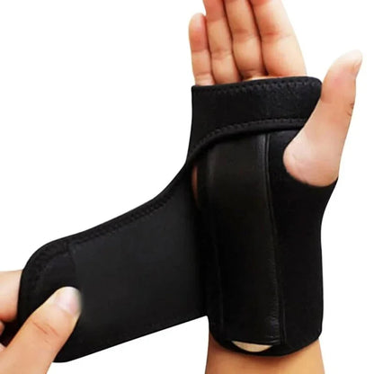 Wrist brace with splint