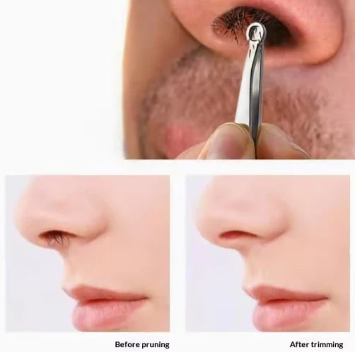 Nose Hair Scissors Stainless Steel with Rounded Tip