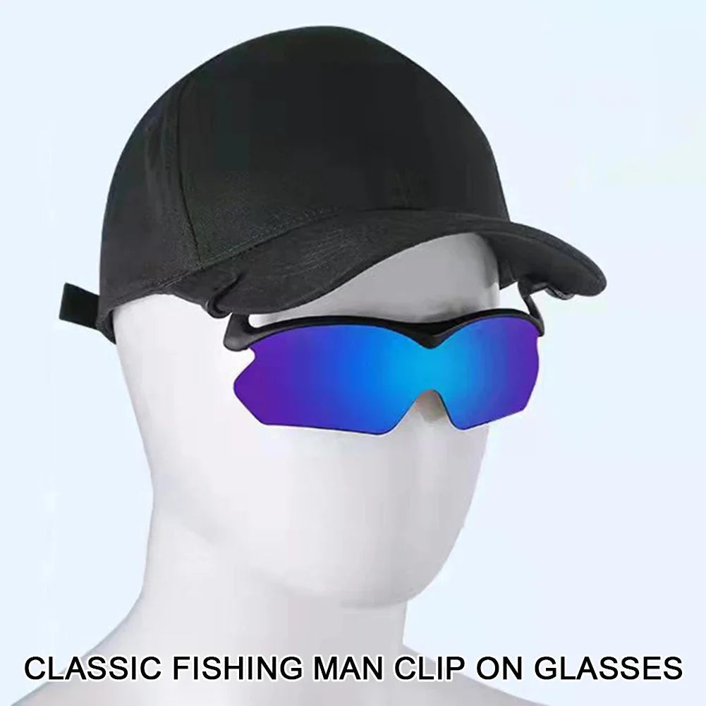 Clip-On Sunglasses with Hat Clip