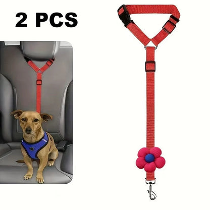 Dog Safety Belt & Leash 2-in-1