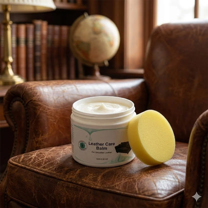 LeatherGlow Premium Leather Care Balm 100g