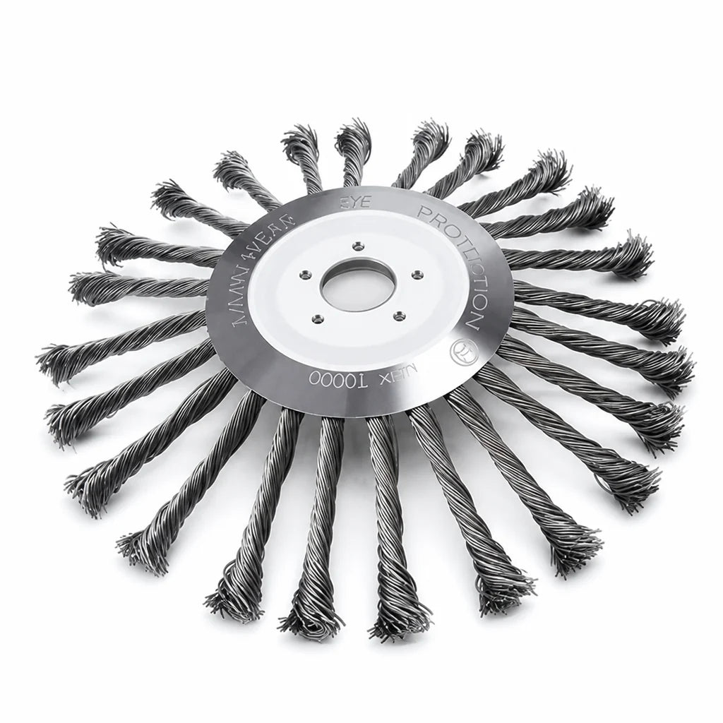 Carbon Steel Wire Brush Trimmer Head (Universal Fit)