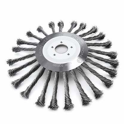 Carbon Steel Wire Brush Trimmer Head (Universal Fit)