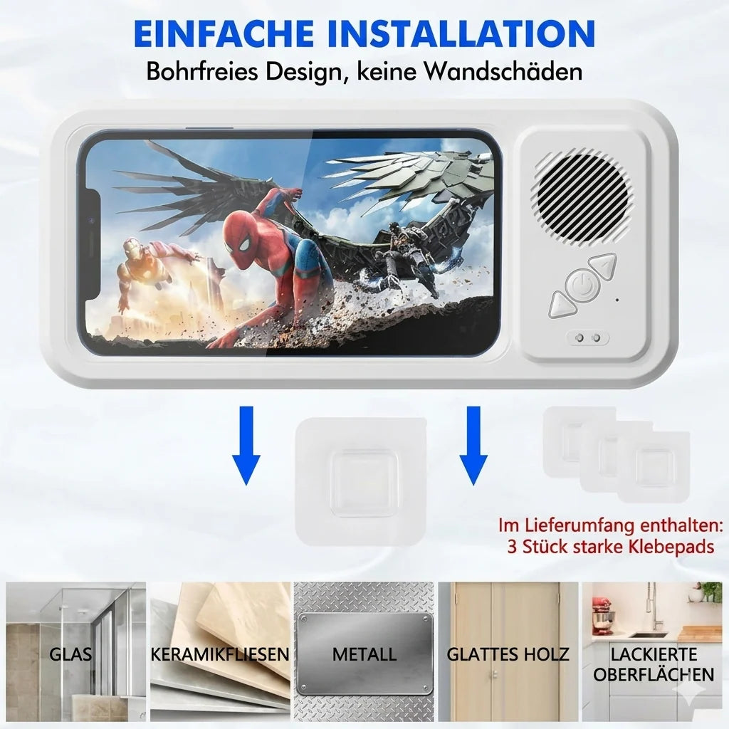 AuraStream™ — Transform Your Shower into Your Personal Concert Stage Full of Freedom and Crystal-Clear Music Joy
