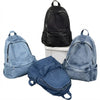 CanvasCruze™ Vintage Denim Backpack with Large Capacity