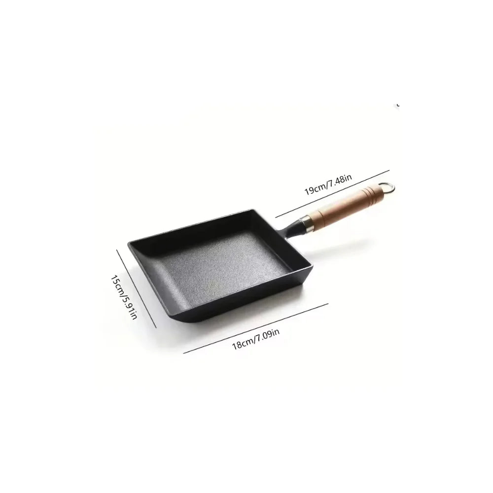 Japanese Cast Iron Egg Pan for Tamagoyaki