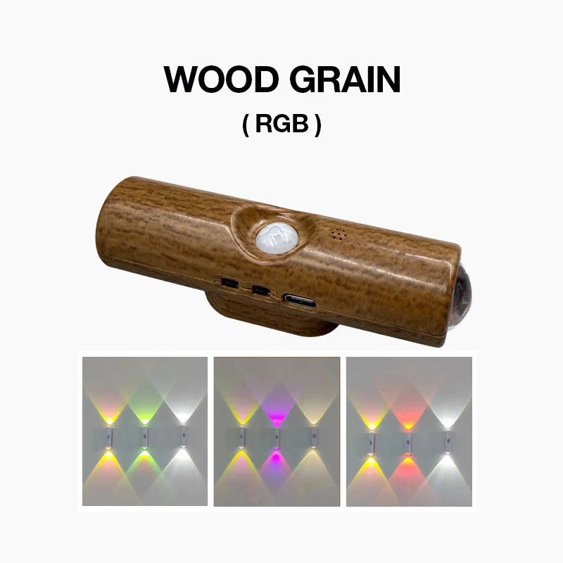 GlowAura™ — Transform dark rooms into radiant cozy oases with magical color variety and smart motion detection