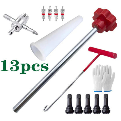 Tire Valve Tool Set for Quick Replacement
