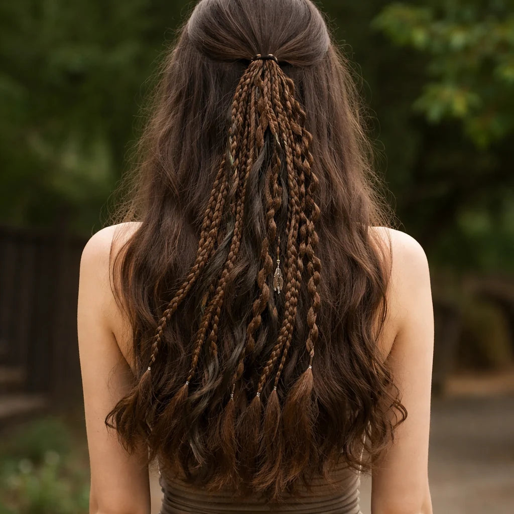 WildSoul™ Dreadlock Ponytail — Instant Boho Style that Ignites Freedom and Confidence