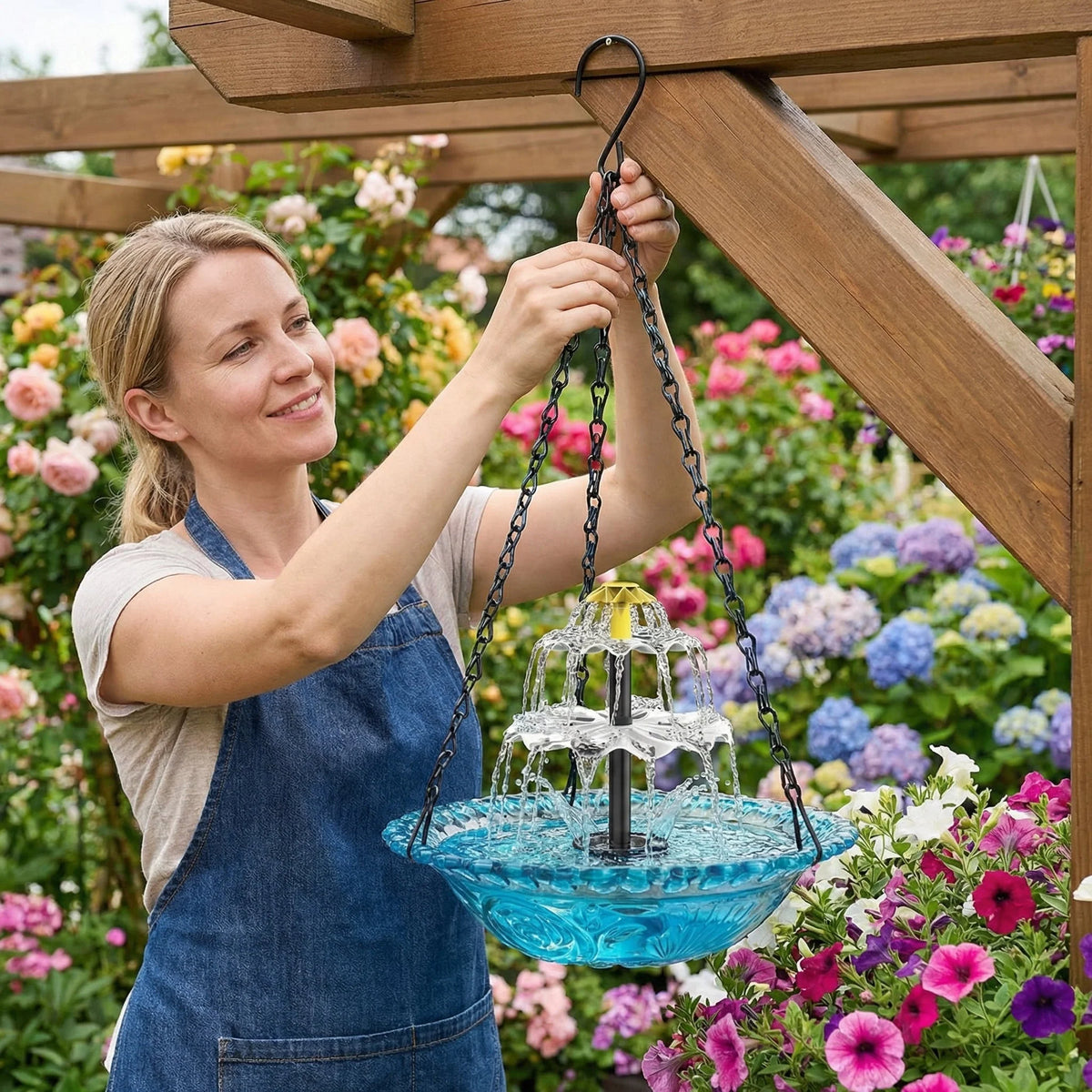 AquaLuxe™ — Give Your Garden Magical Vitality Without Electrical Connection