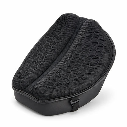 Shock-Absorbing Gel and Breathable Honeycomb Motorcycle Seat Cushion