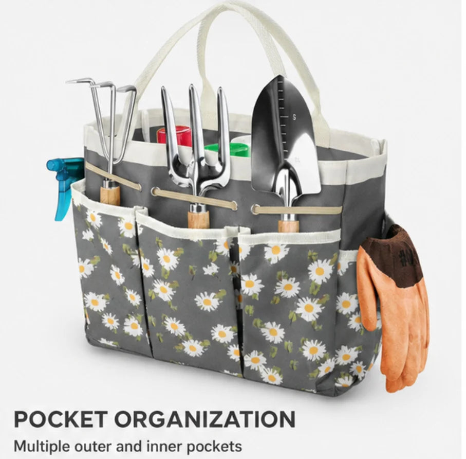 Oxford Garden Bag with Many Pockets