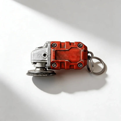 EdgeCraft™ Mini Grinder Keychain — Compact, Decorative, and Always Within Reach