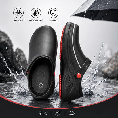 Waterproof, slip-resistant, oil-resistant work shoes