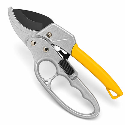 SK5 Steel Energy-Saving Ratchet Garden Pruner (Ergonomic Non-Slip Handle)