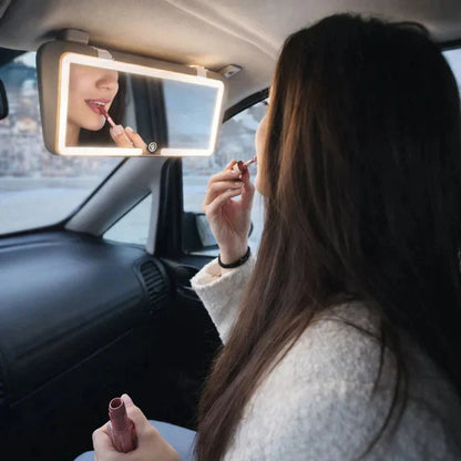 Car Makeup Mirror with Light – GlowVisor