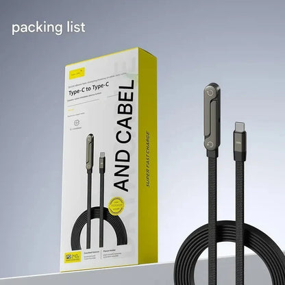 VeloGrip™ Power Cable — Lightning-Fast Charging and Rock-Solid Grip for Unlimited Freedom