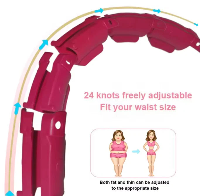 Hula Hoop for Adults – 2-in-1 Exercise Ring