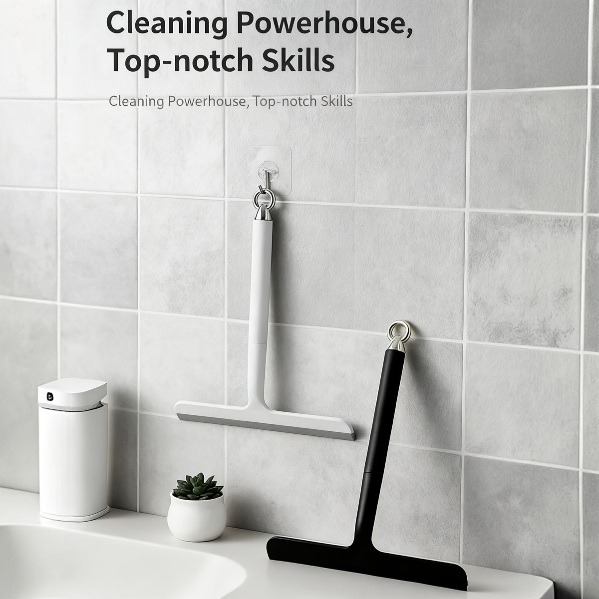 Silicone Shower Squeegee | 24 cm Wide Blade