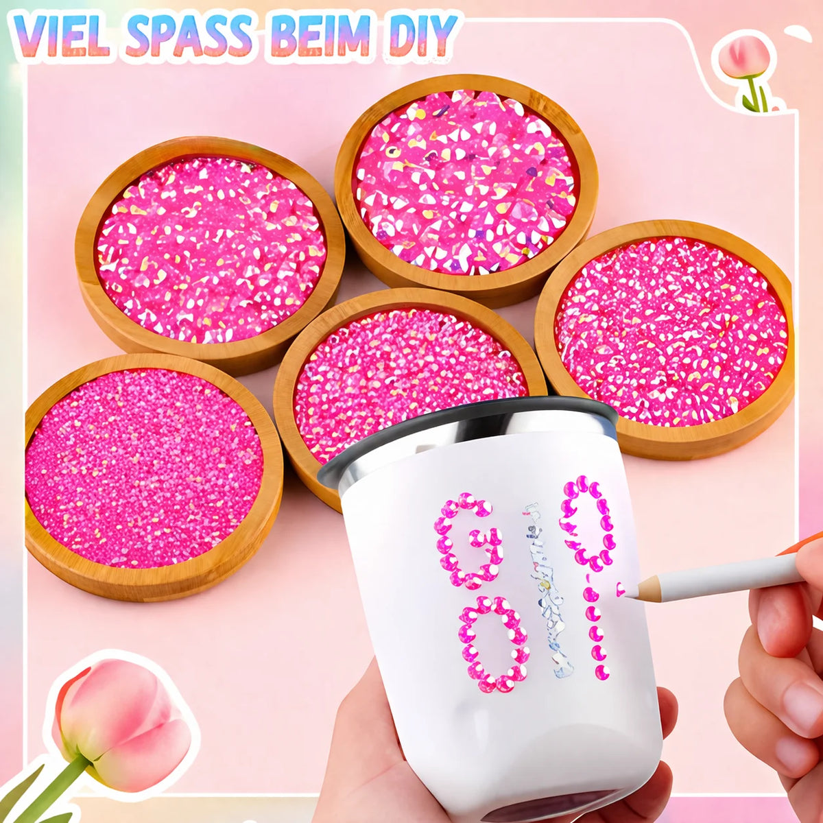 StarlitePop™ Flat Rhinestones — Give Your DIY Projects a Magical Shine That Captivates All Eyes!