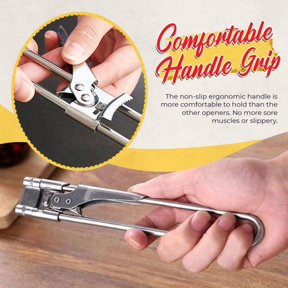 Adjustable Bottle and Glass Opener